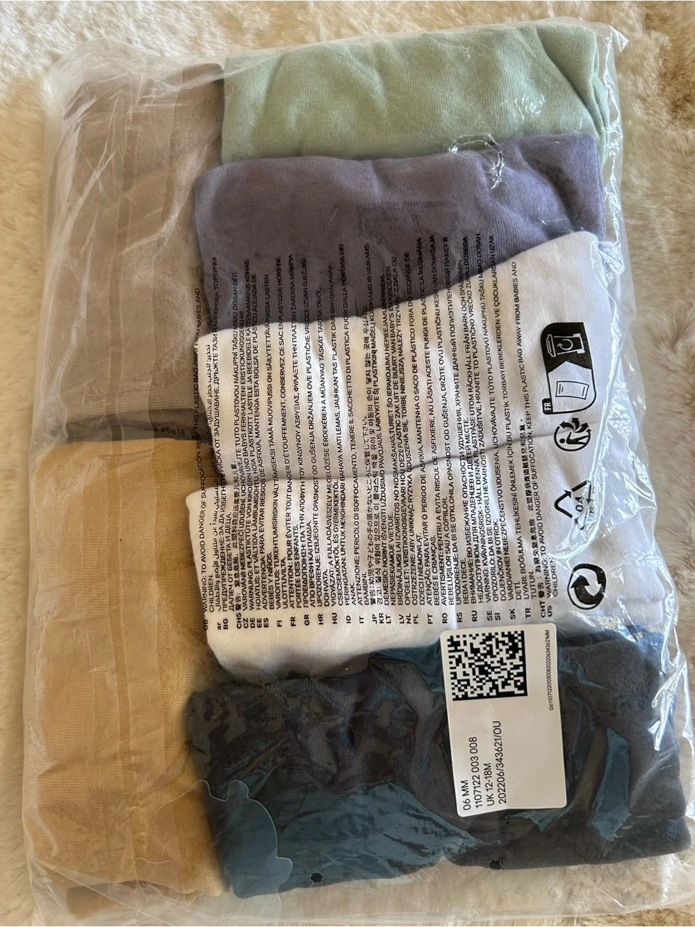 H&M Organic Cotton Baby Onesie Set